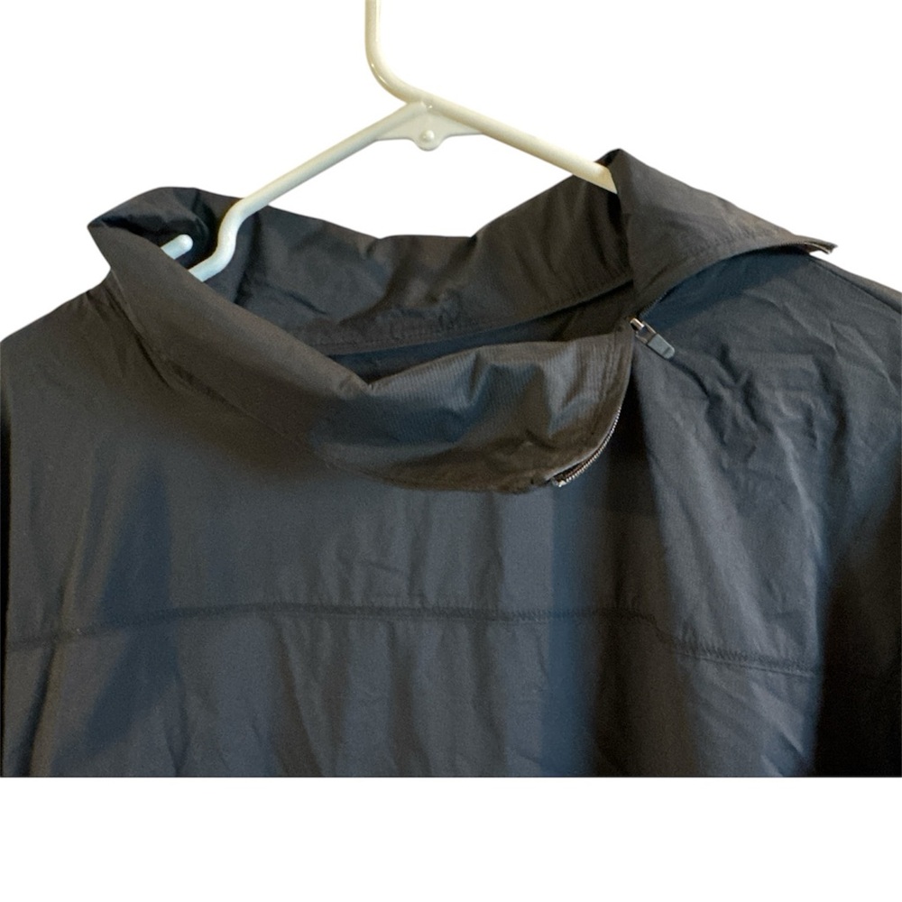 Athleta Pull Over Half Zip Size Small, Black - image 3